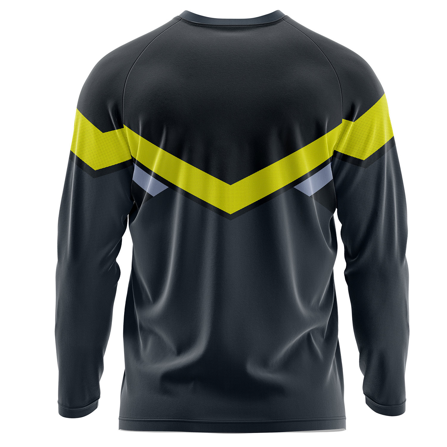 Unisex 150 GSM Short Hole Mesh Performance Sublimation Long Sleeve T-shirt 4
