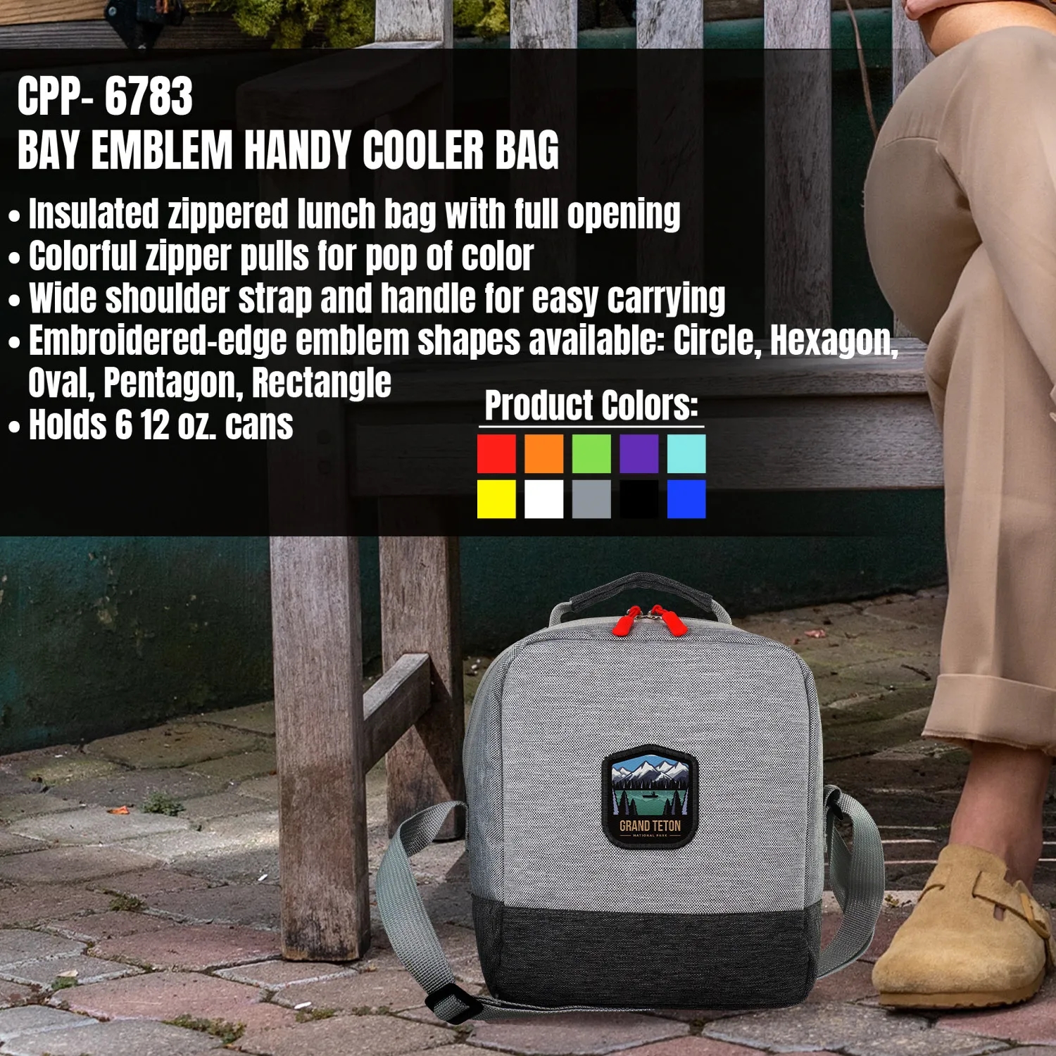 BAY EMBLEM HANDY COOLER BAG 2