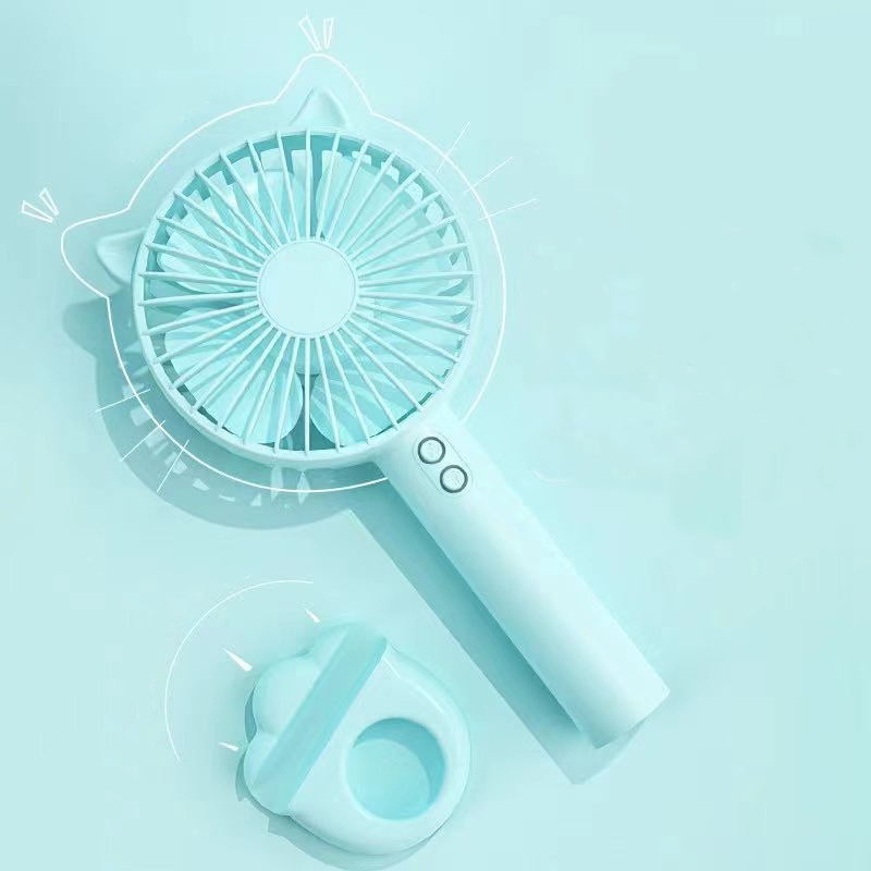 3 Speed Portable USB Mini Fan with Light 7