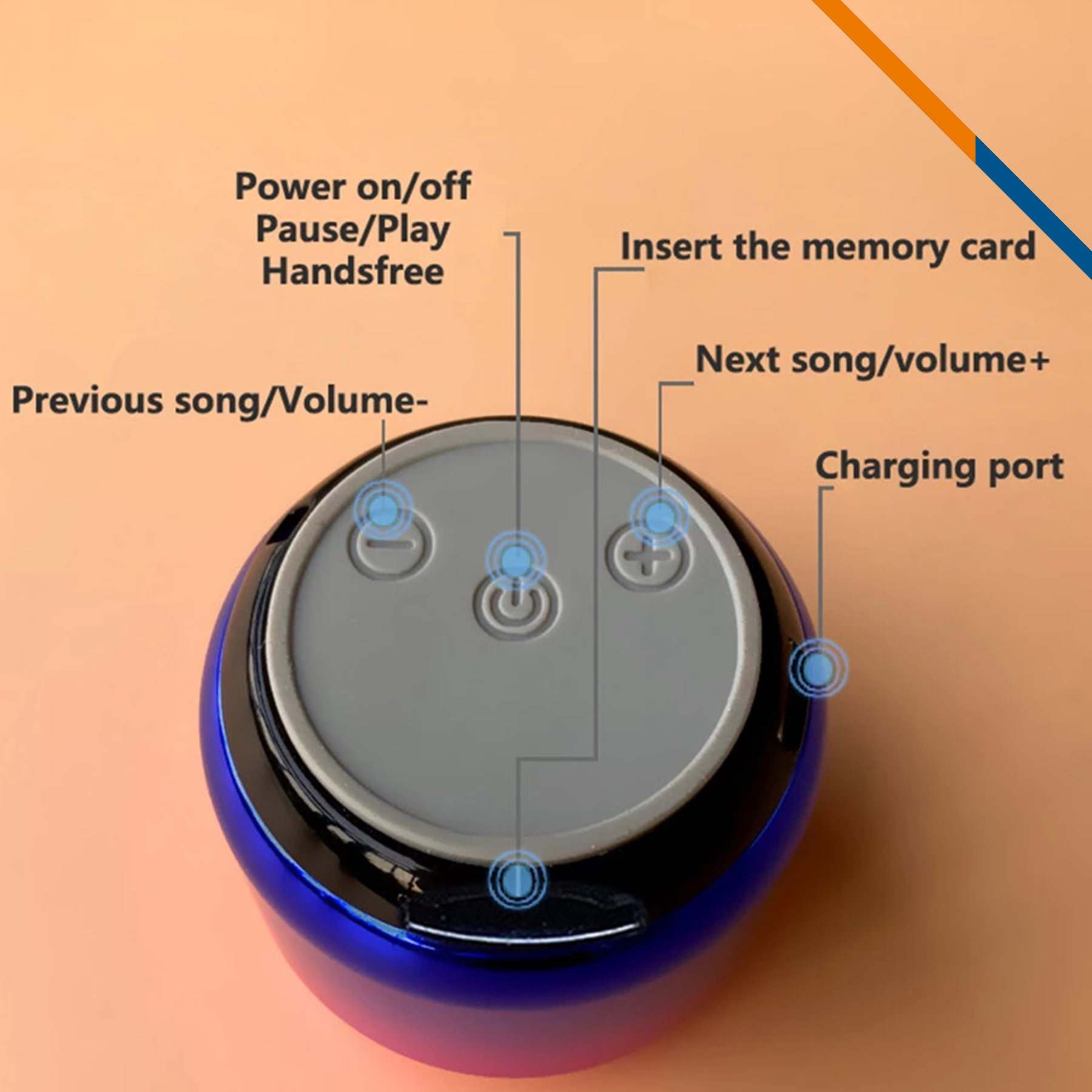 Infinitesimal Bluetooth Speaker 10