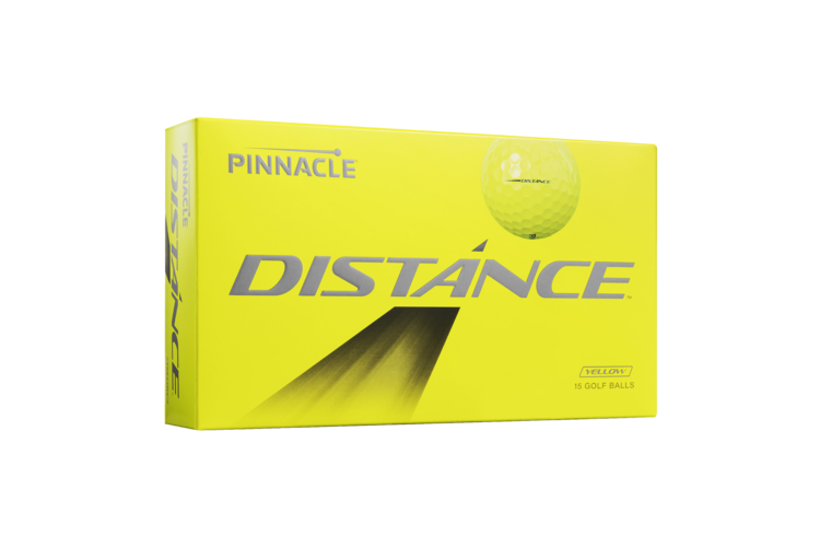Pinnacle Distance Golf Balls 15-Ball Pack - Yellow 2