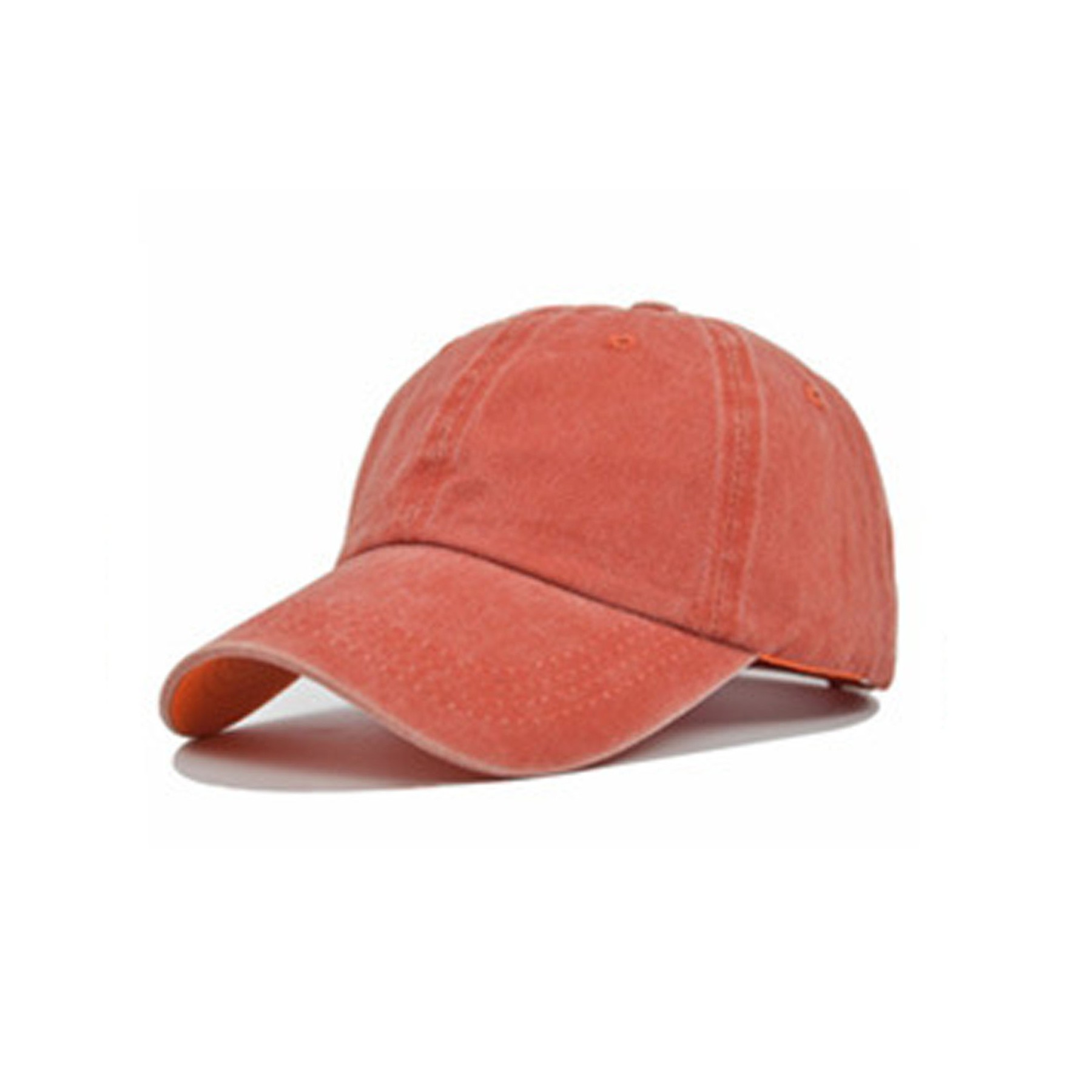 Washed Denim Baseball Cap 2