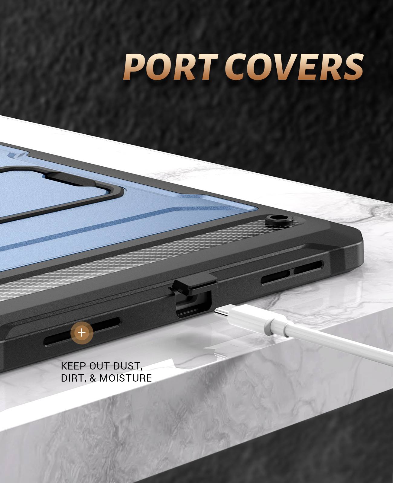 Drop-proof two-in-one tablet case 8