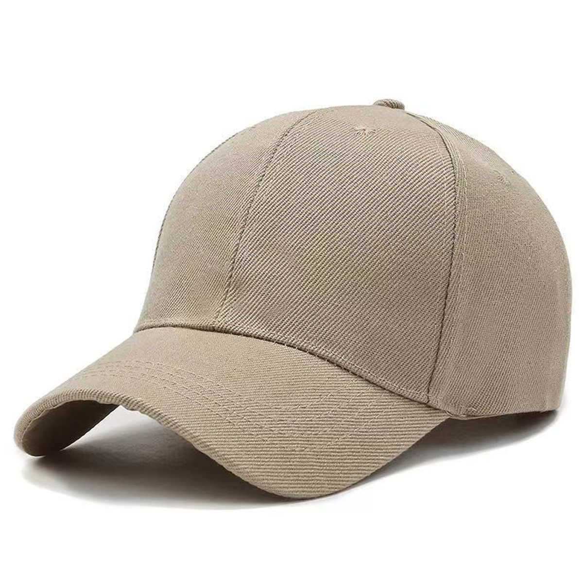 Solid Color Thick Outdoor Sun Hat Baseball Cap 8