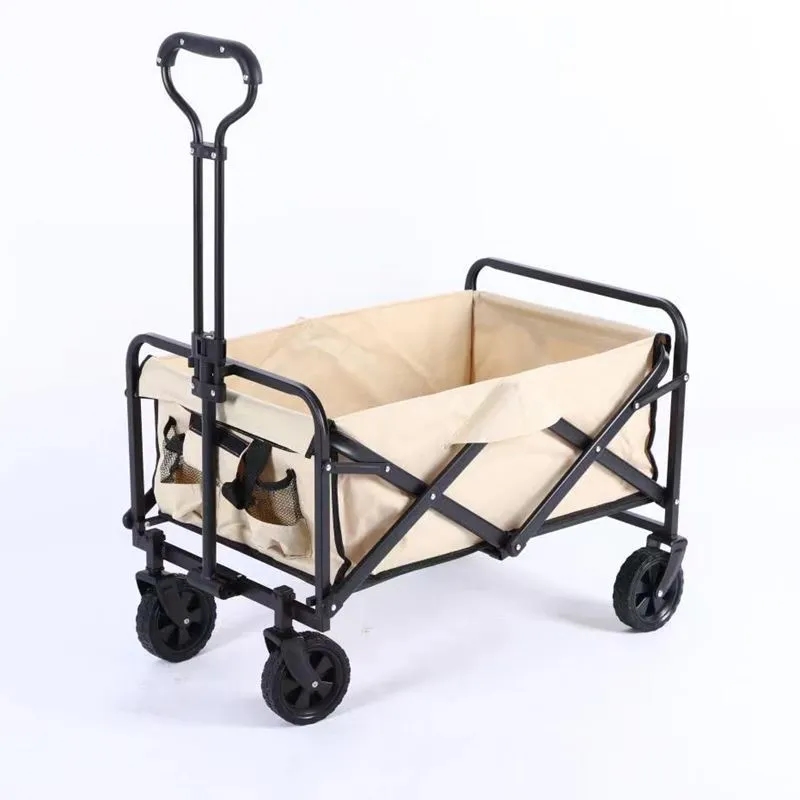 Height Adjustable & Foldable Outdoor Garden Utility Wagon 7