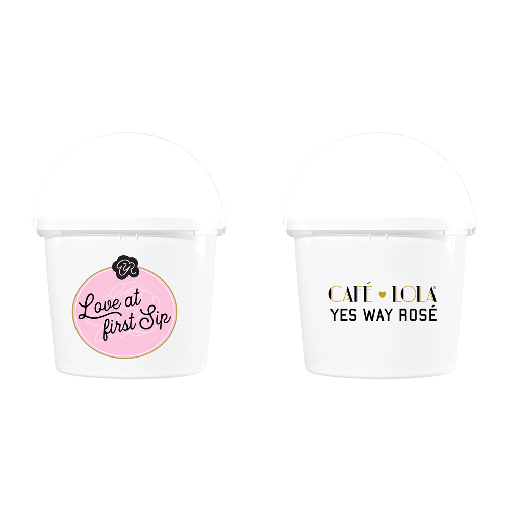Plastic Beer Ice Bucket With Handle 3