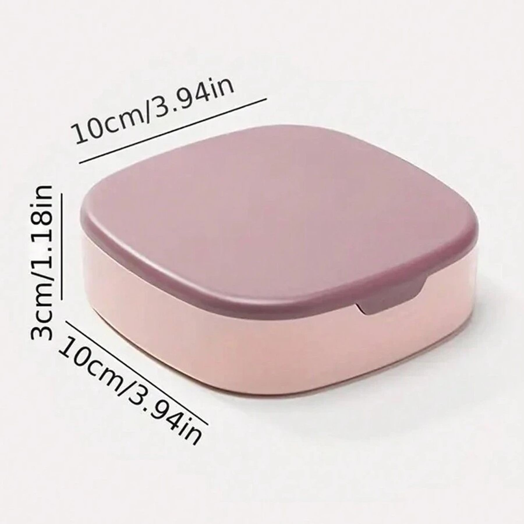Mini Travel Jewelry Box Rings Earrings Organizer With Mirror 7