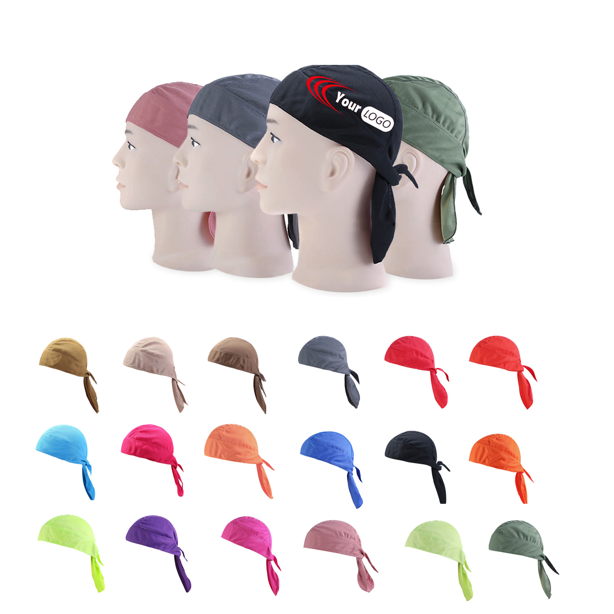 Waves Headwraps Pirate Cap MOQ50 10