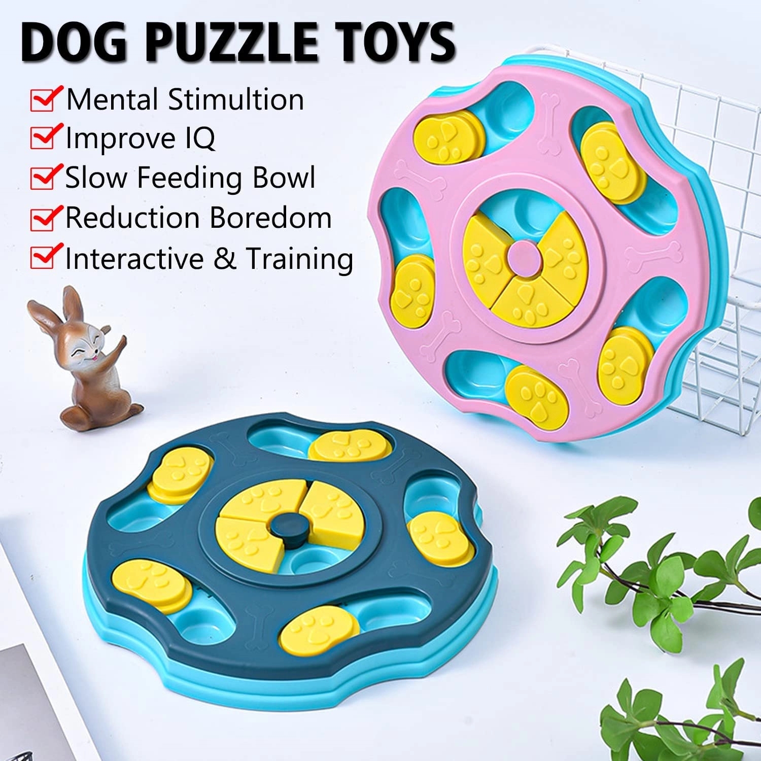 Dog Puzzle Toys 4