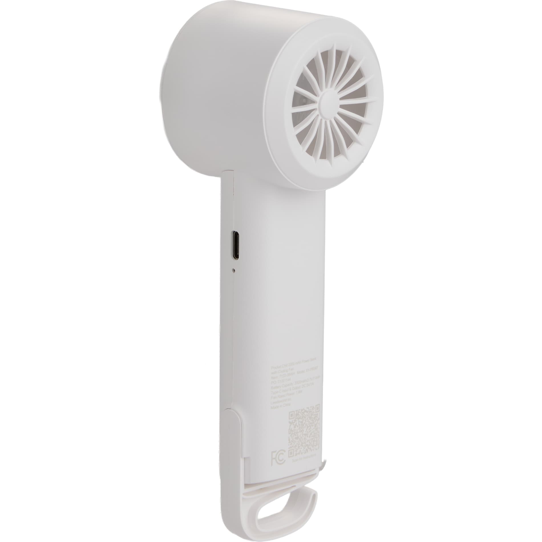 Pocket Chill 2000 mAh Power Bank with Cooling Fan 63