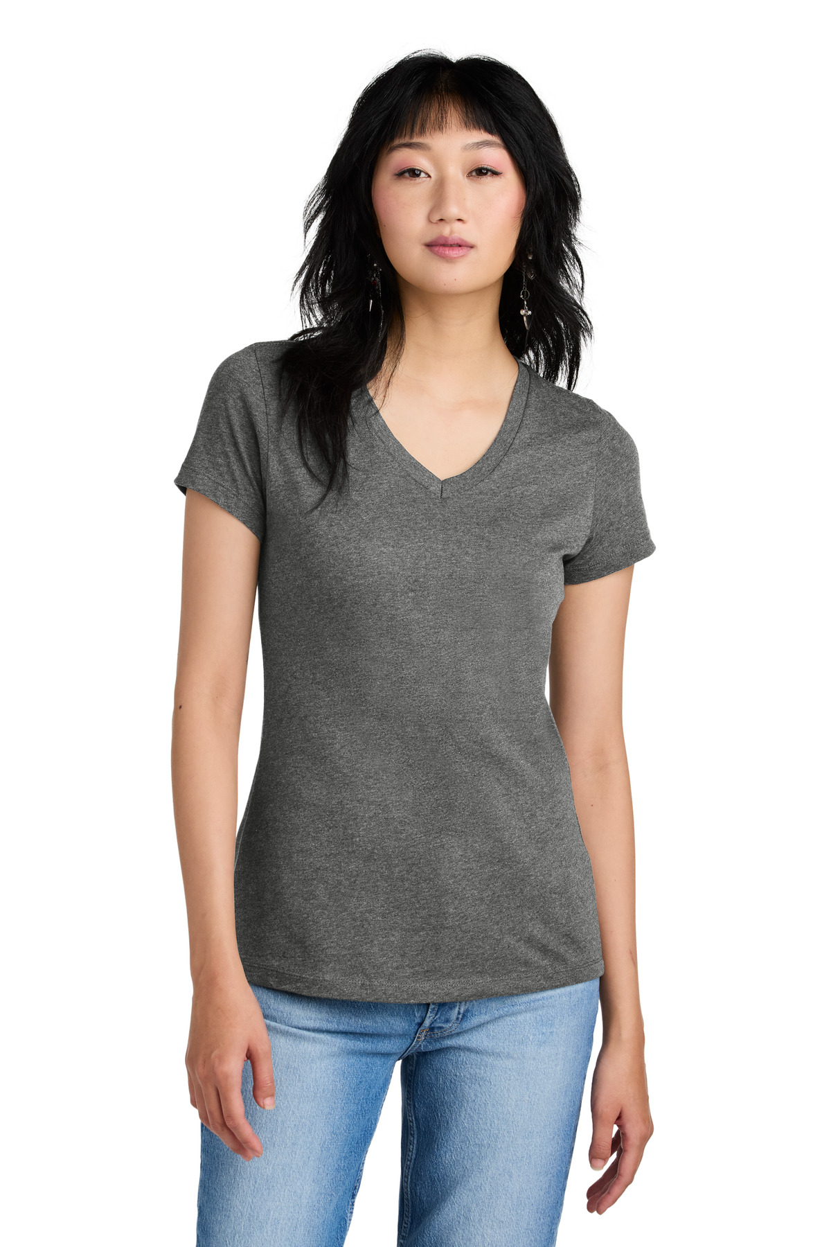 District® Women's Perfect Weight V-Neck Tee 104