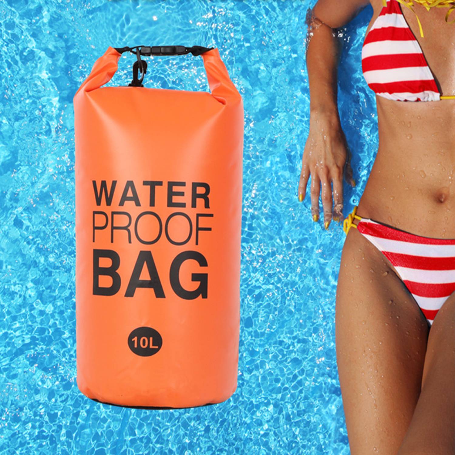 Diving Materials, Beach Surfing, Pvc Waterproof Barrel Bag 4