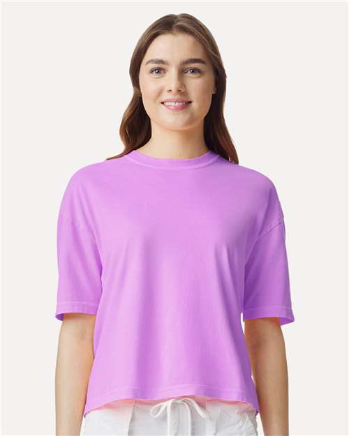 Women's Garment-Dyed Heavyweight Boxy T-Shirt - 3023CL 118