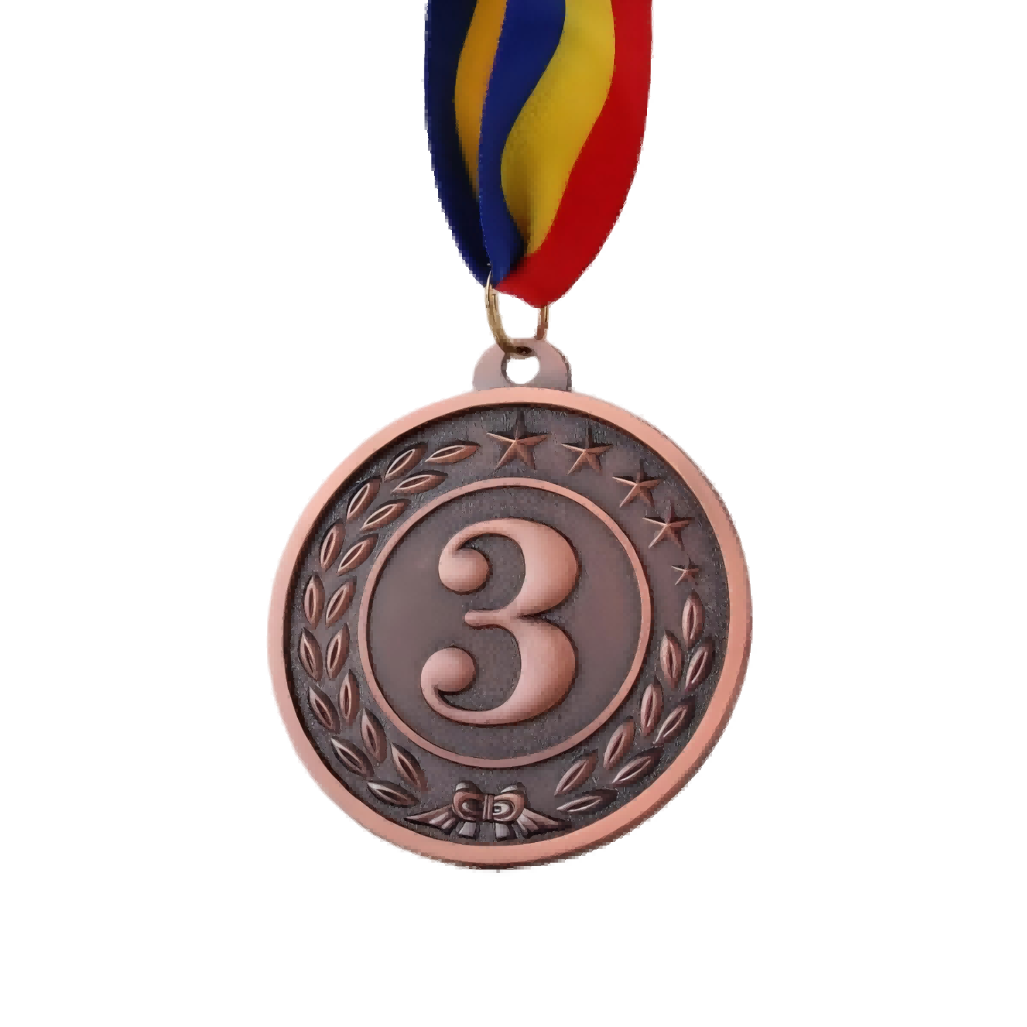 Custom Metal Honor Award Medal w/ Ribbon 4