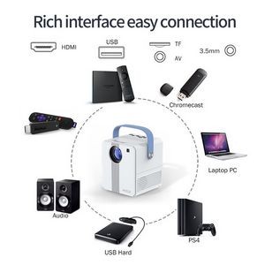 Mini Portable Projector Support 1080P Full Hd 1