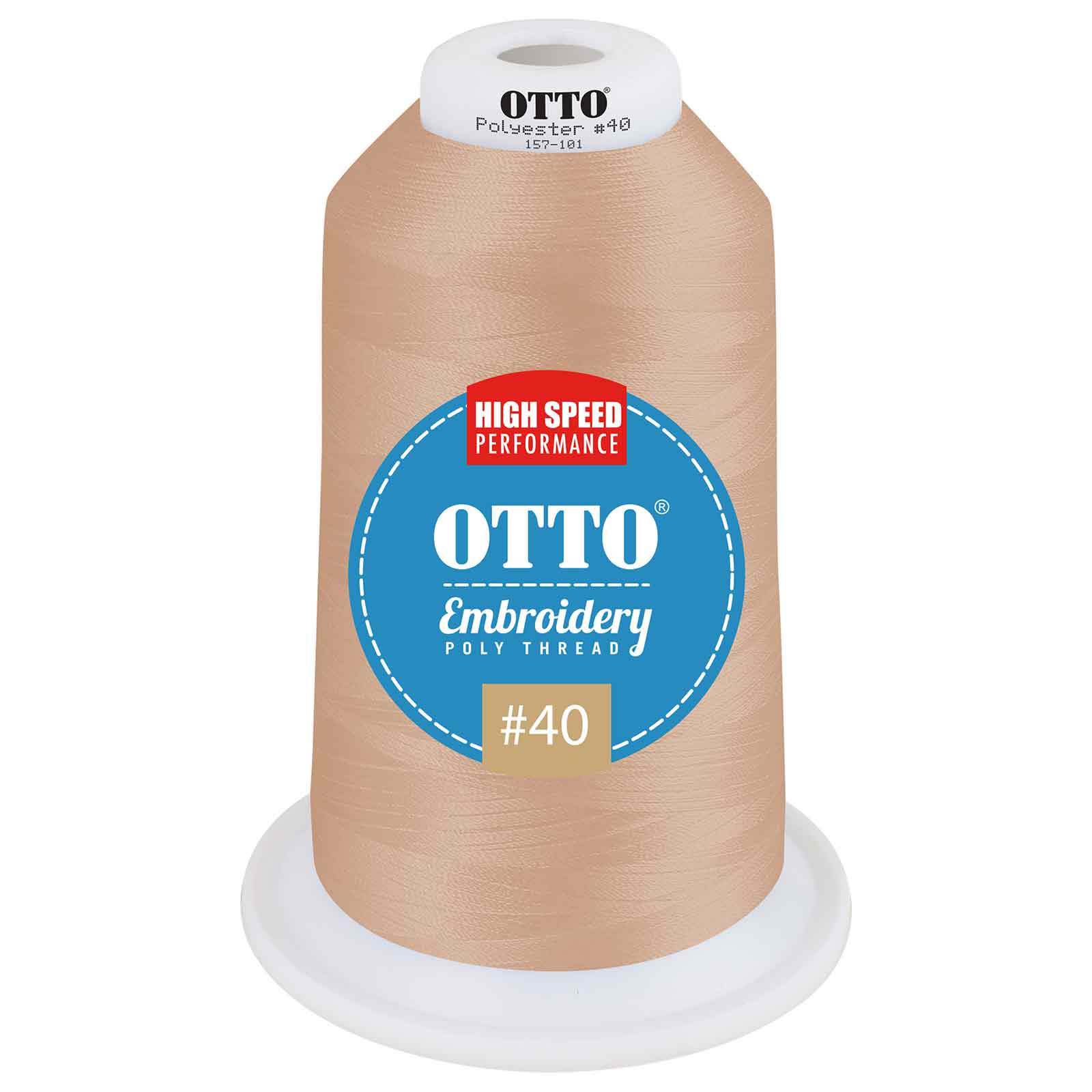 OTTO Embroidery Poly Thread #40 5,500 yd. King Cone 140