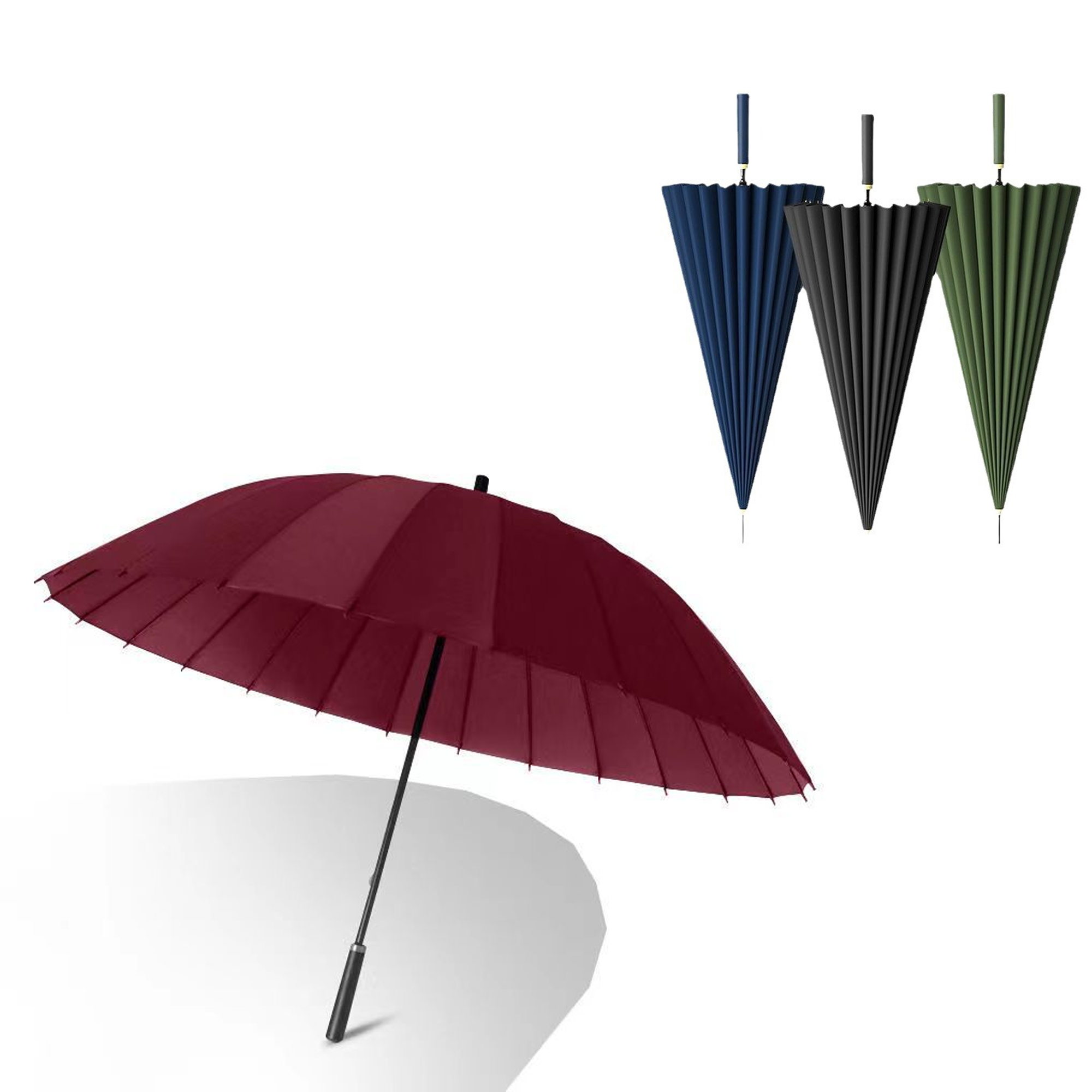 Golf 24 Rib Windproof Umbrella 2
