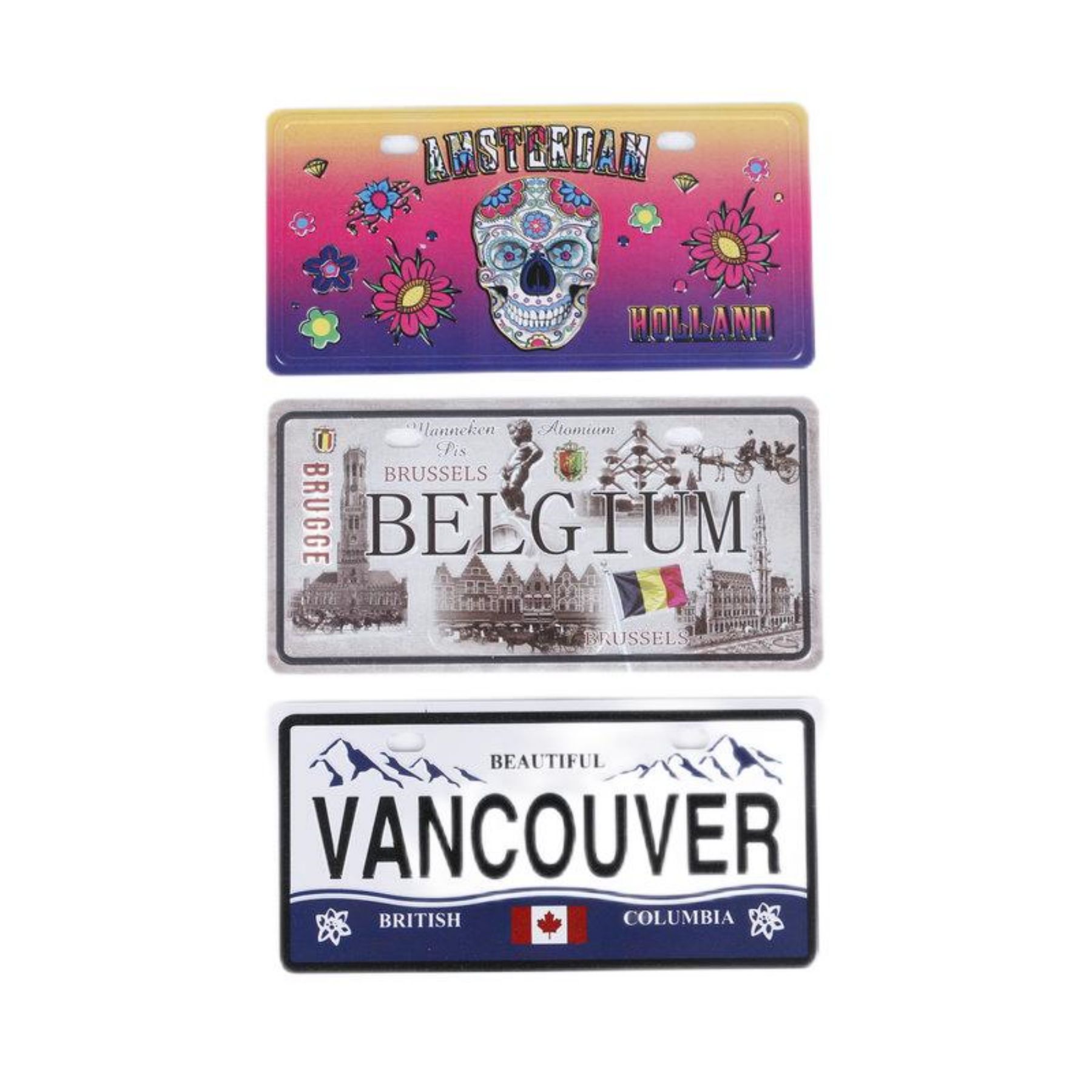 Aluminum Sign Licenses Plate 3