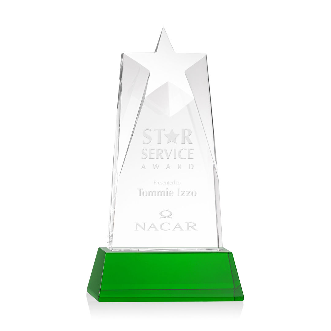 Millington Star on Base - Green 9