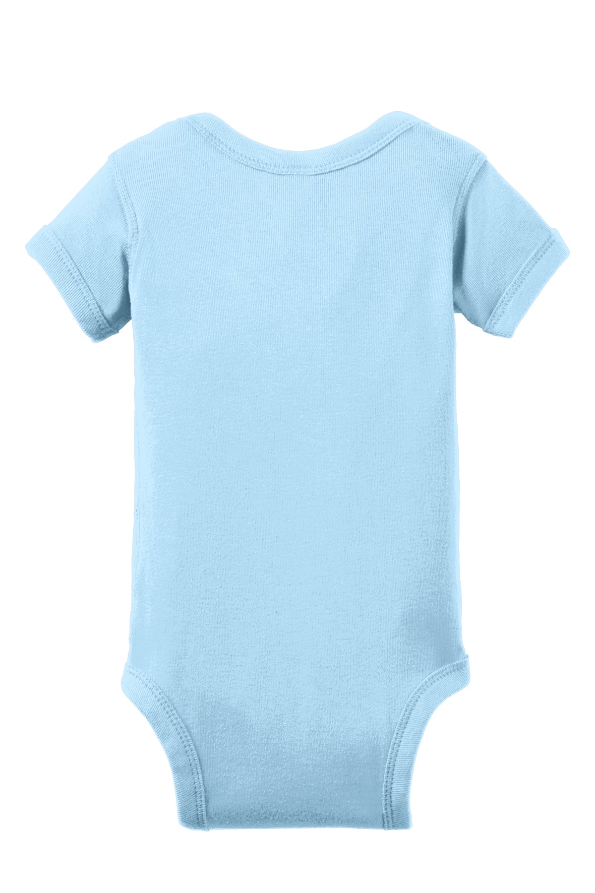 Rabbit Skins Infant Short Sleeve Baby Rib Bodysuit. RS4400 34