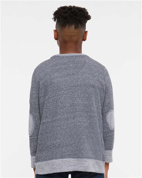Youth Harborside Mélange French Terry Crewneck Sweatshirt - 2279 23