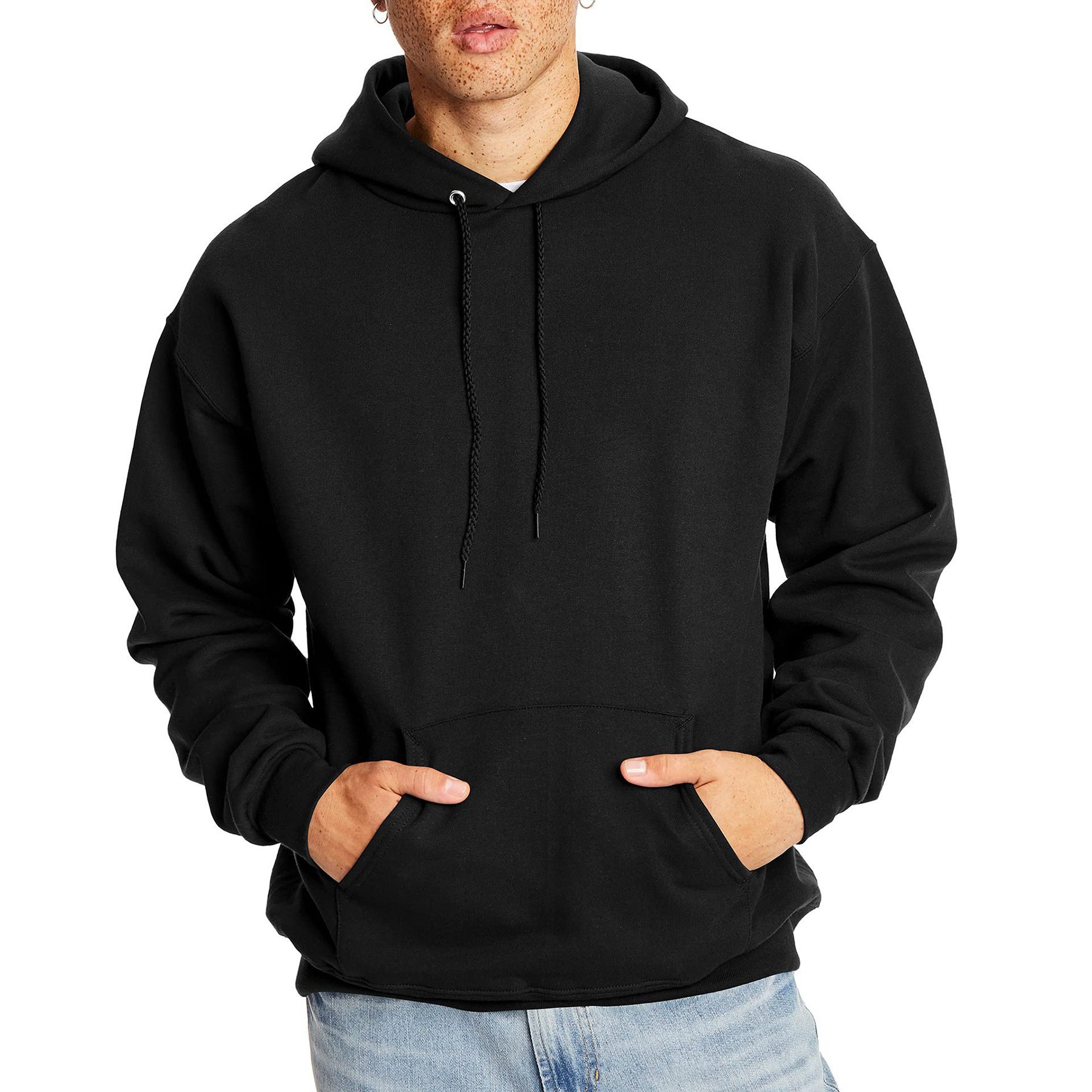 Men's Midweight Pullover Hooded Fleece Sweatshirt, custom hoodie or sweatshirt with logo imprint 4