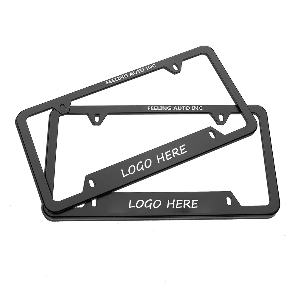 Aluminum License Plate Frame 4