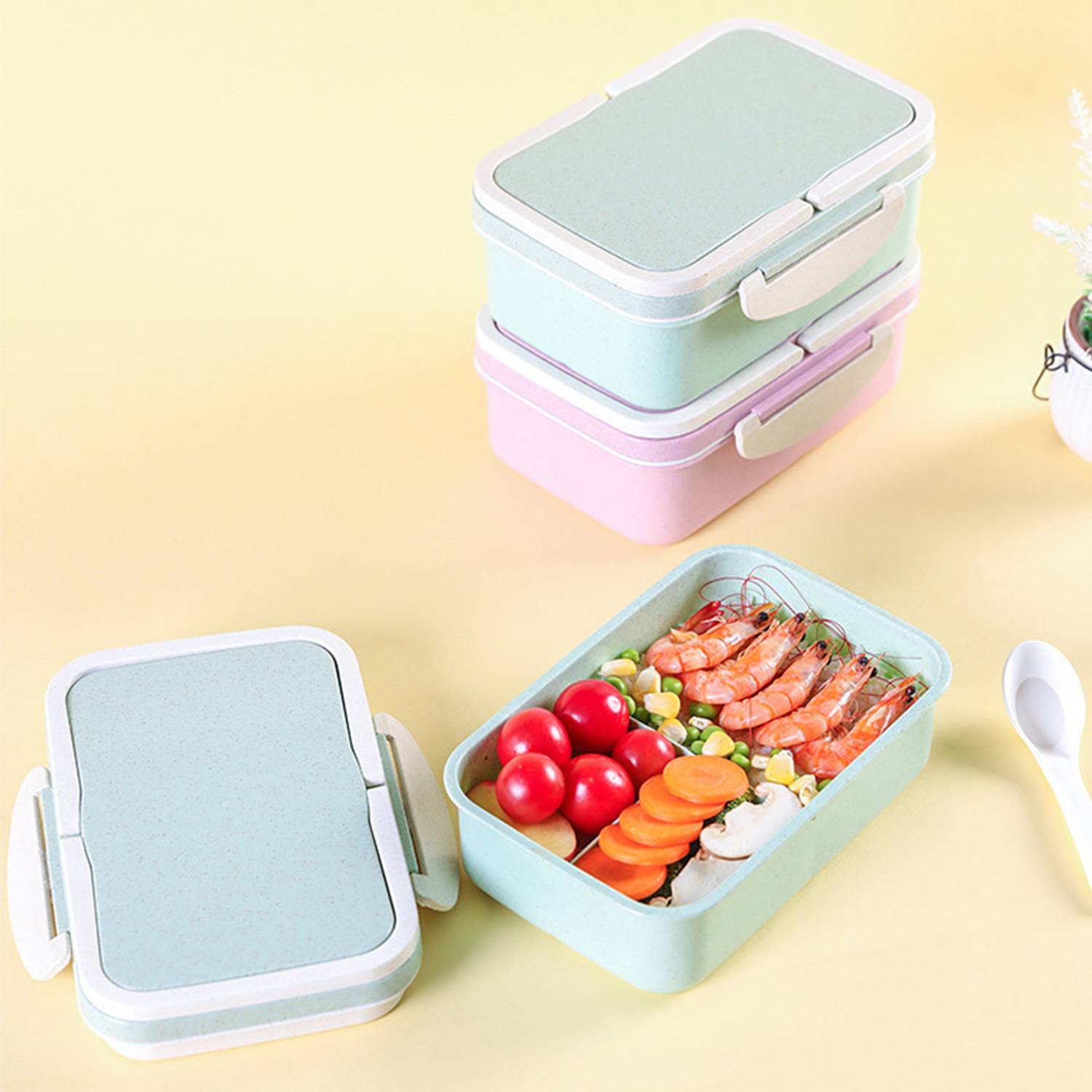Wheat Straw Lunch Box 2