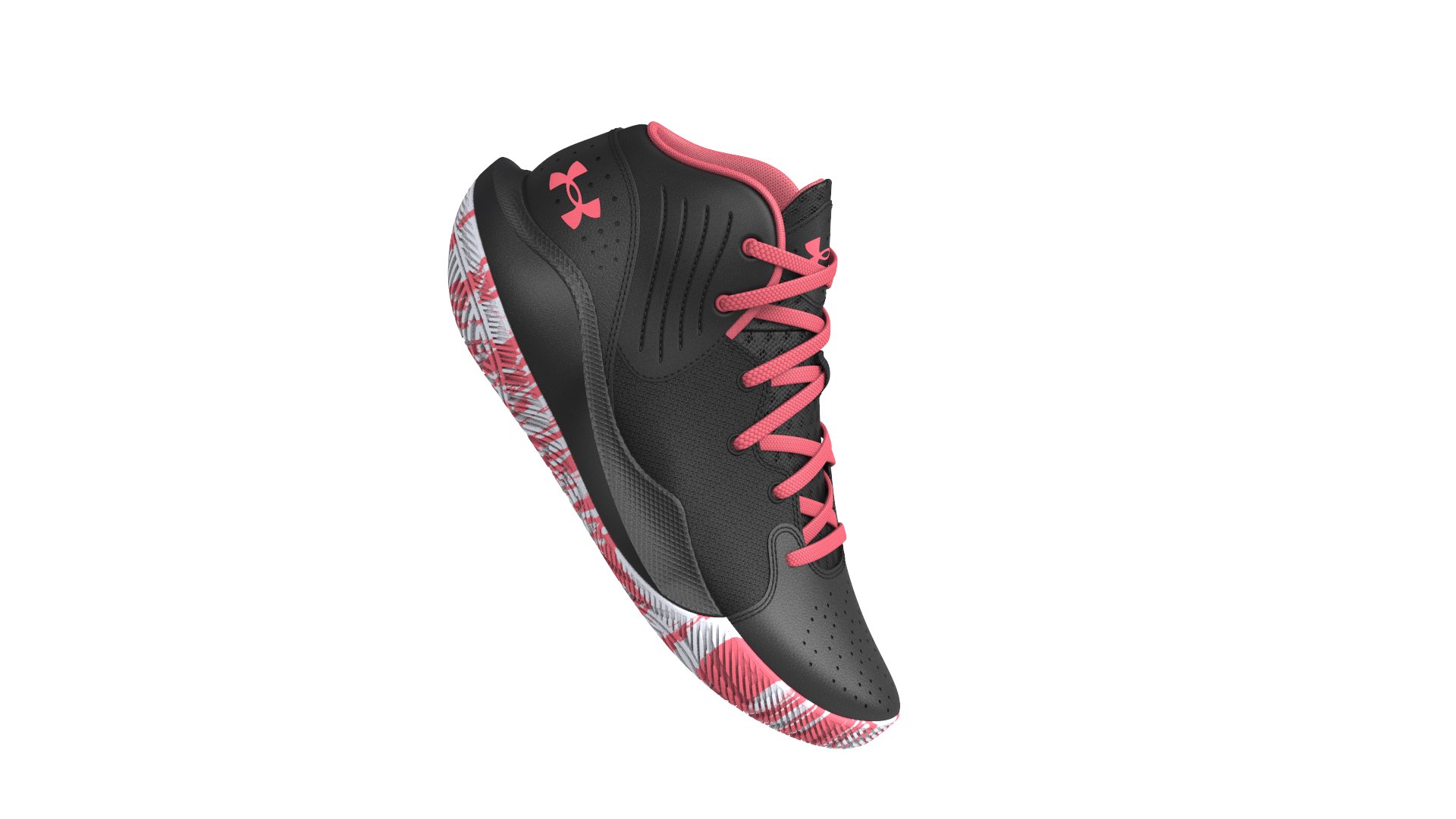 UA Jet '21 Grade School Basketball Shoes 14