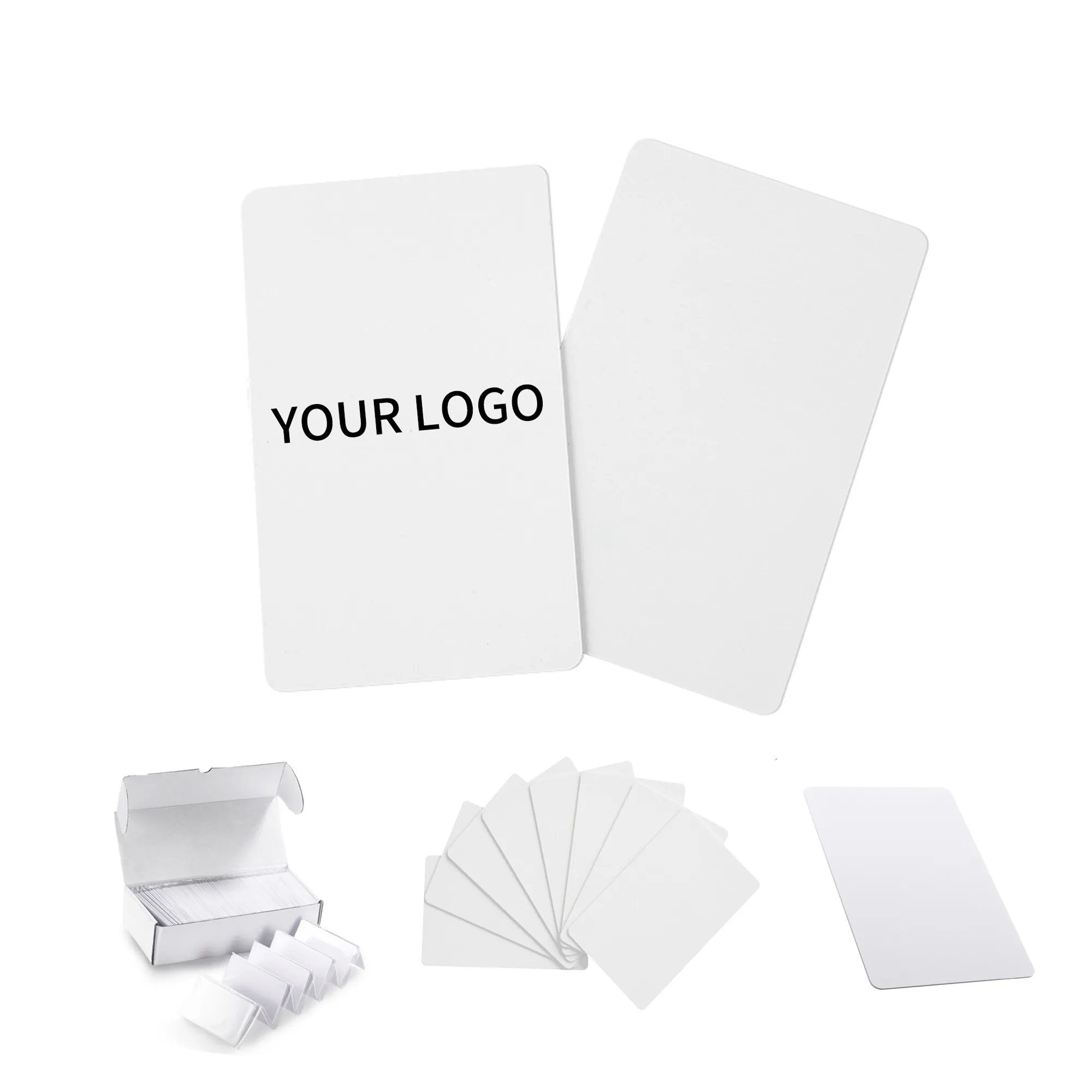 Professional PVC ID Badge Card 3.37 Inch 1