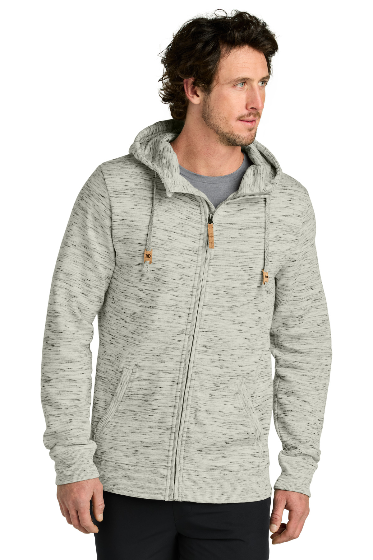 tentree Space Dye Fleece Full-Zip Hoodie TTCM4414 18