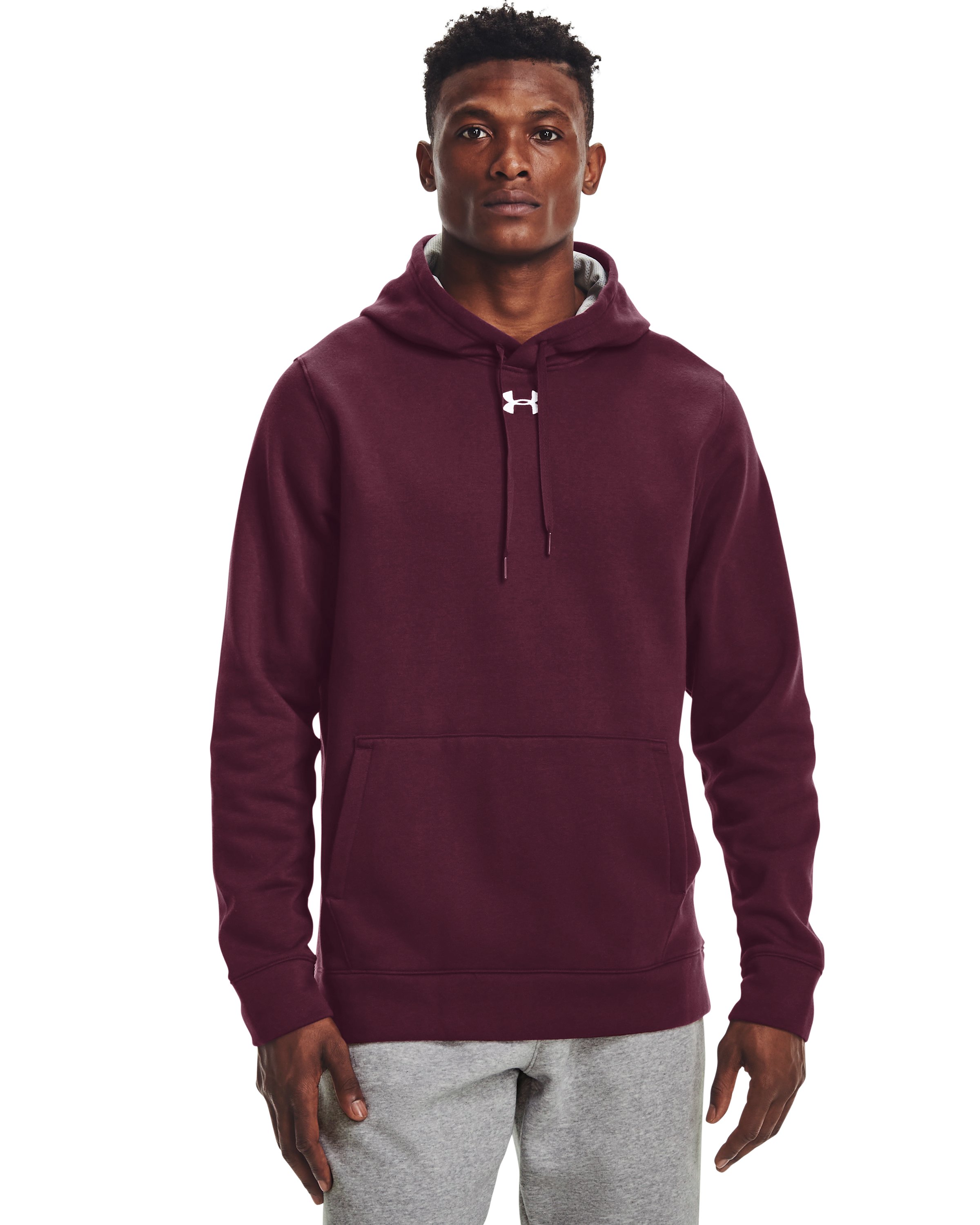 UA Hustle Fleece Men's Hoodie 14