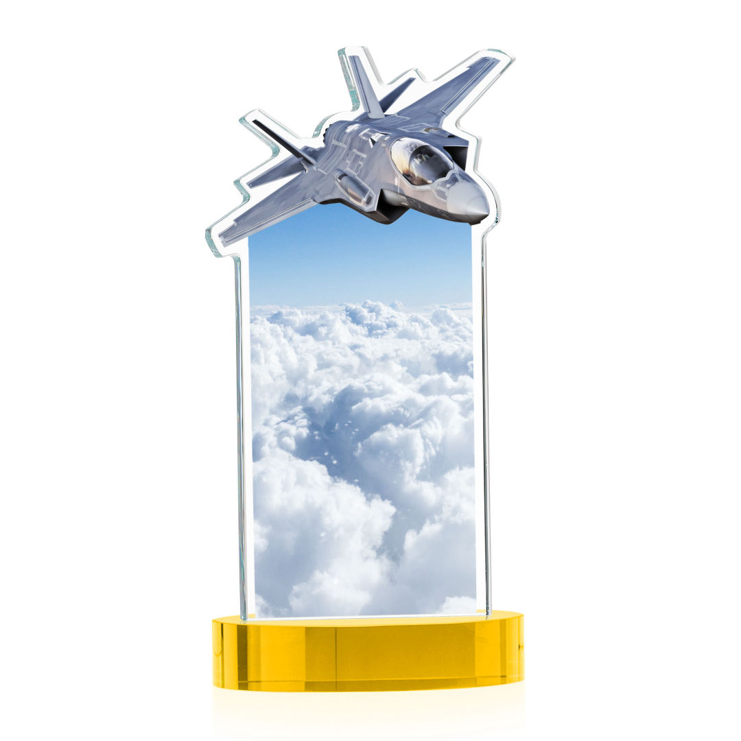 Top Gun VividPrint™ Award on Alberton Base - Gold 14