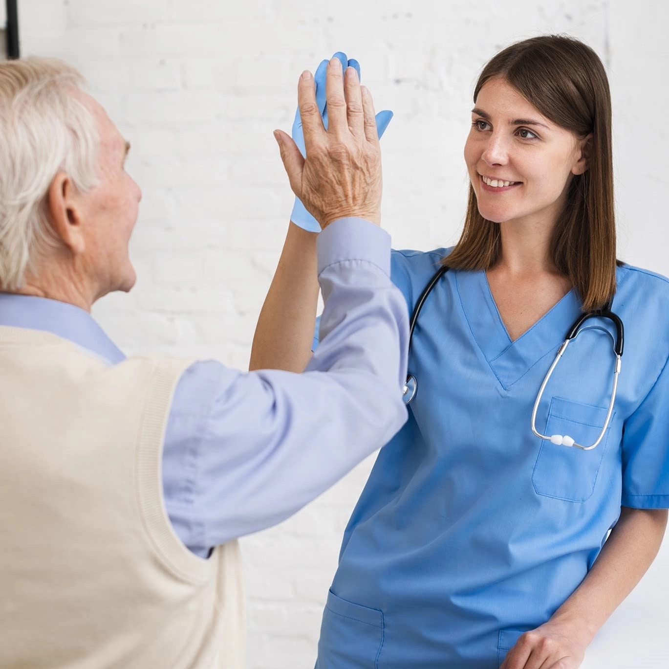 Disposable Nitrile Blended Gloves 2