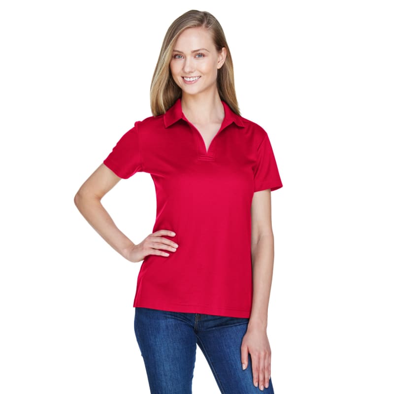Devon & Jones CrownLux Performance™ Ladies' Plaited Polo 22