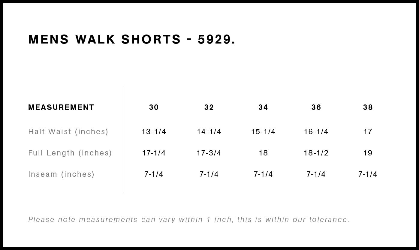 Walk Shorts 18" | 5929 2
