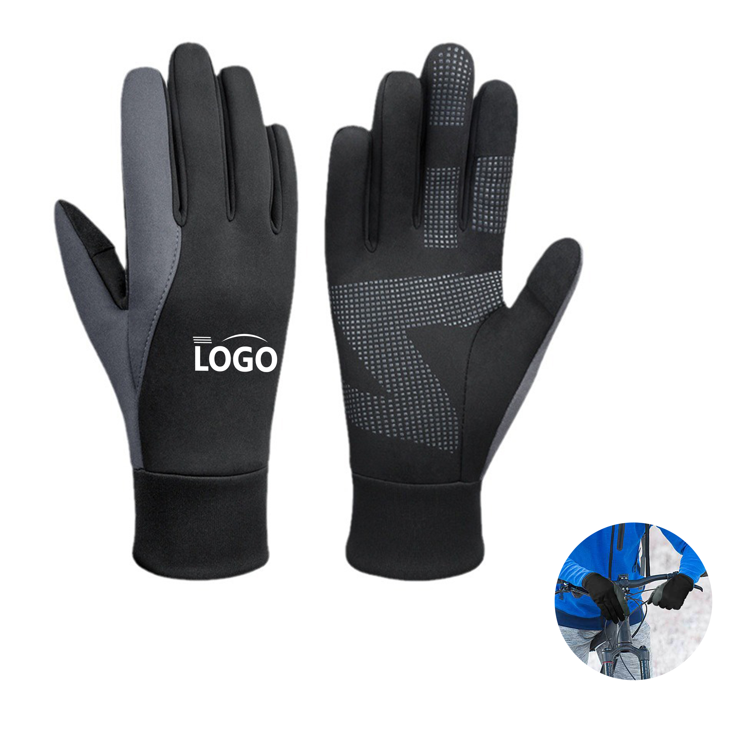 Waterproof Cycling Gloves with Touchscreen Compatibility 3