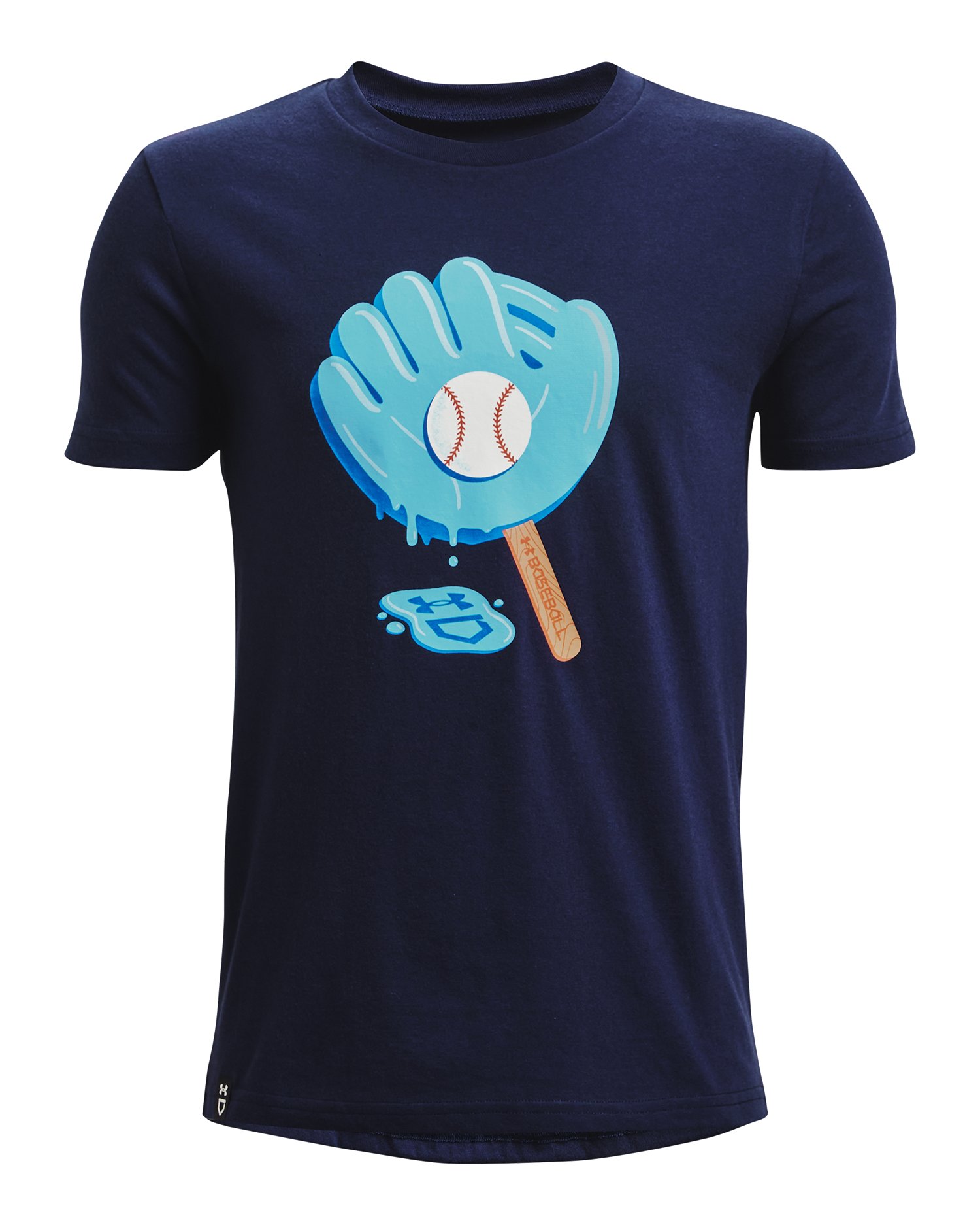 Boys' UA Baseball Ice Cream Mitt Short Sleeve 2
