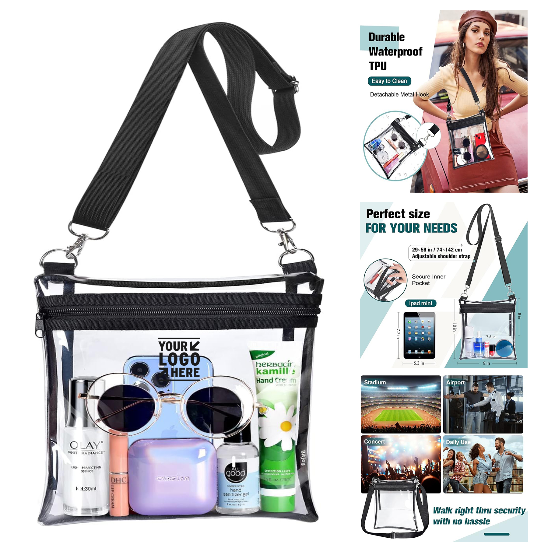 Clear Stadium Bag