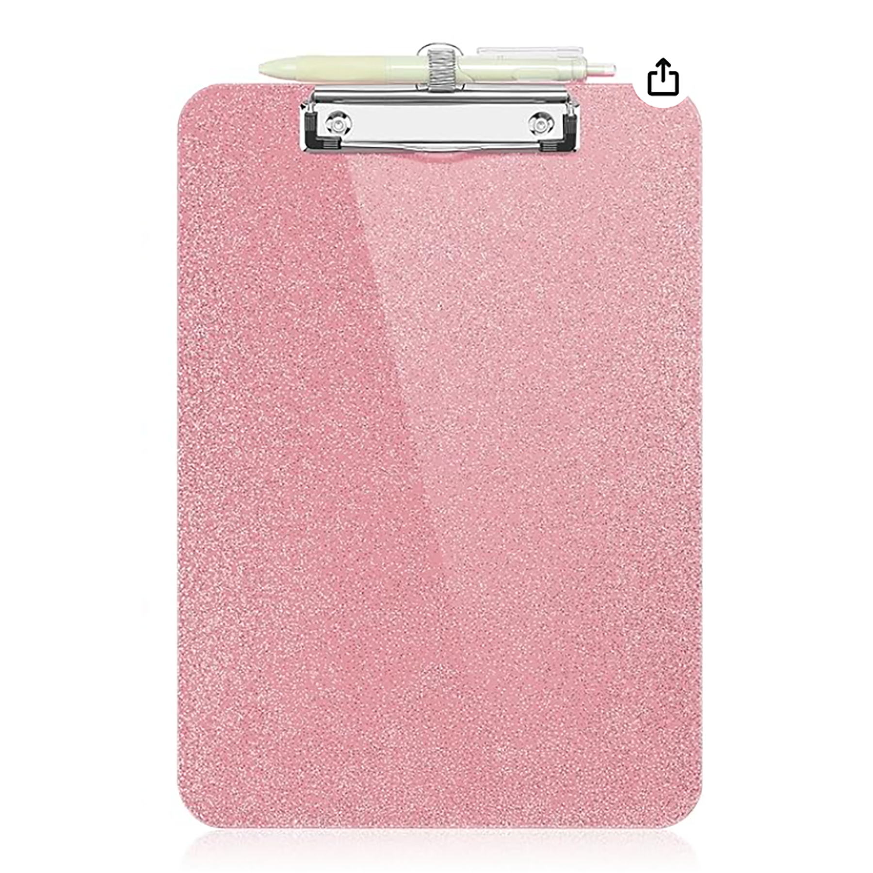 Clear Glitter Clipboards 2