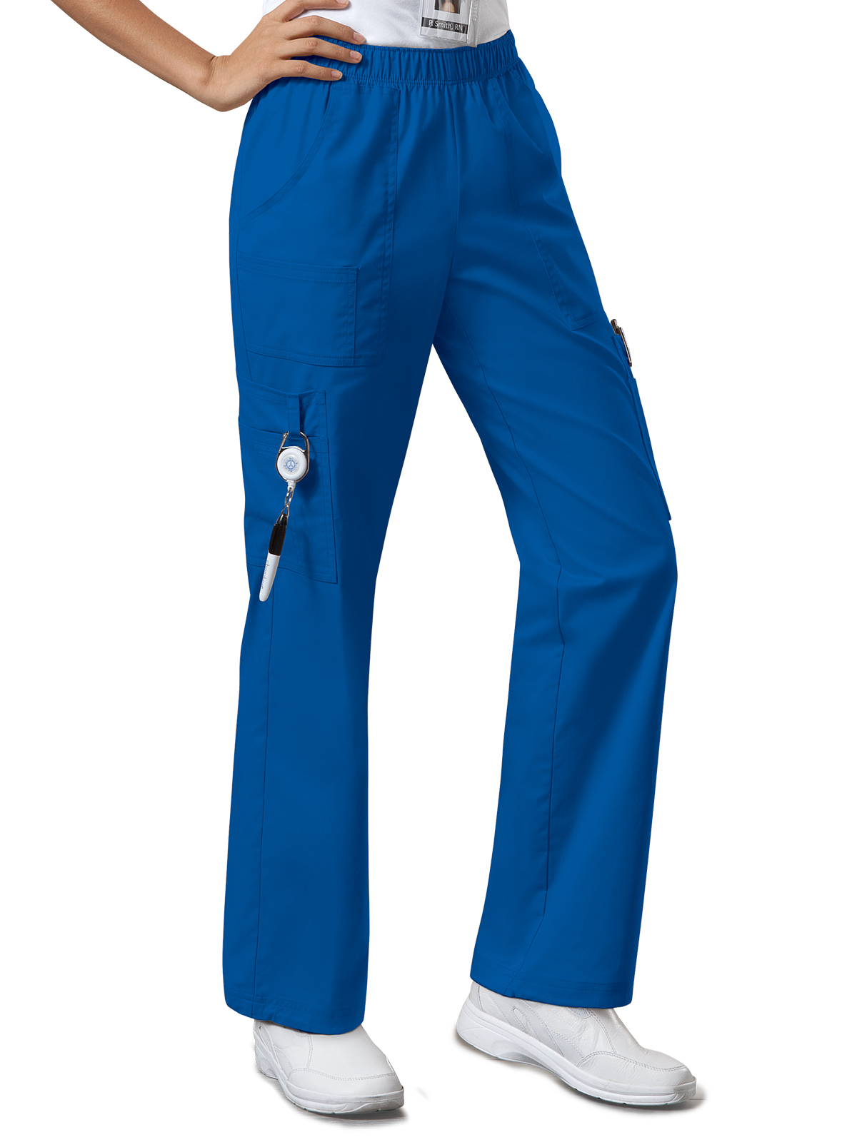 Cherokee - Workwear Core Stretch - Mid Rise Pull-On Cargo Pant