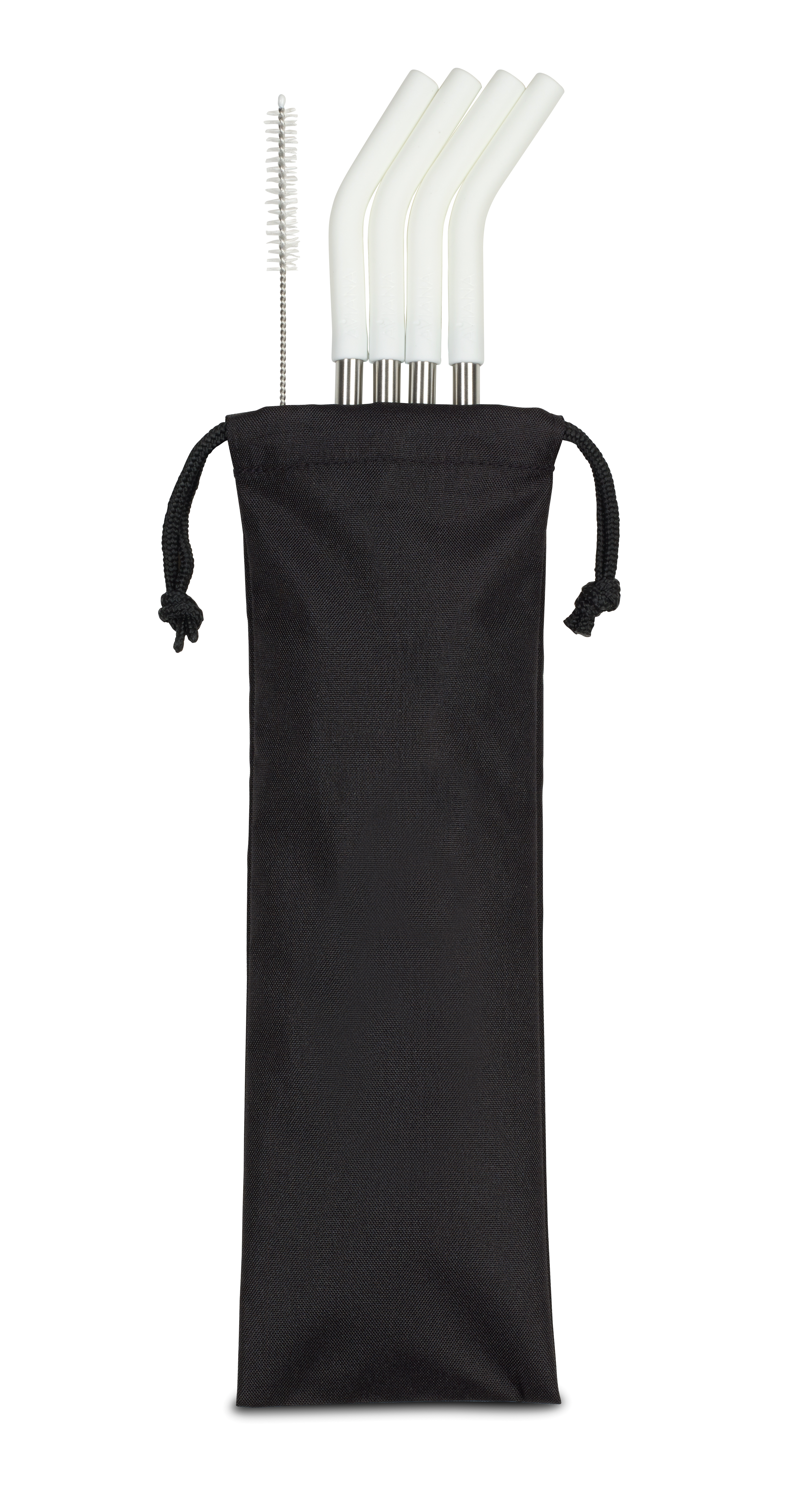 Aviana™ Poppy 4-Pack Stainless Straw Set 5