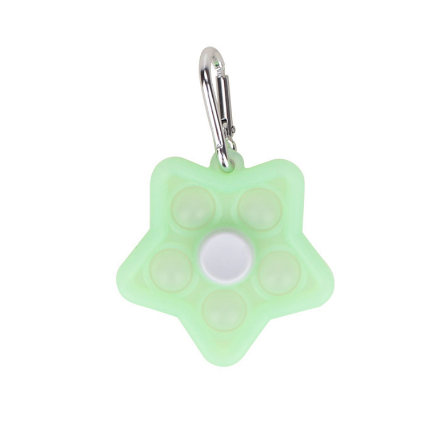Multi Color Star Shape Silicone Finger Fidget Spinner 6