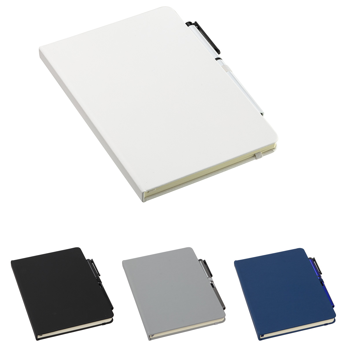Quorum Soft Touch Journal with Matching Color Gel Pen 10