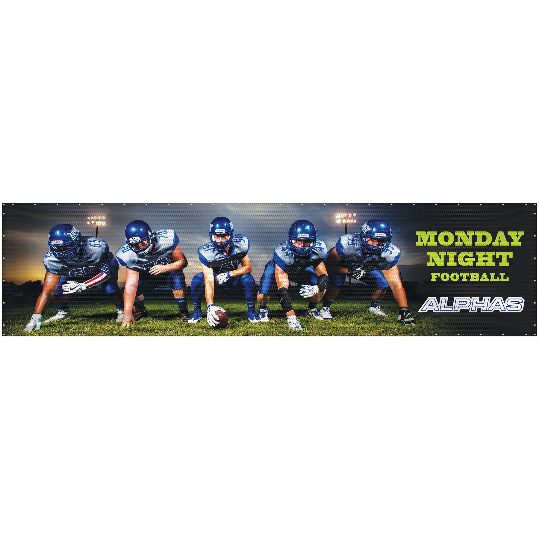 6' x 24' Polyester Mesh Banner 6