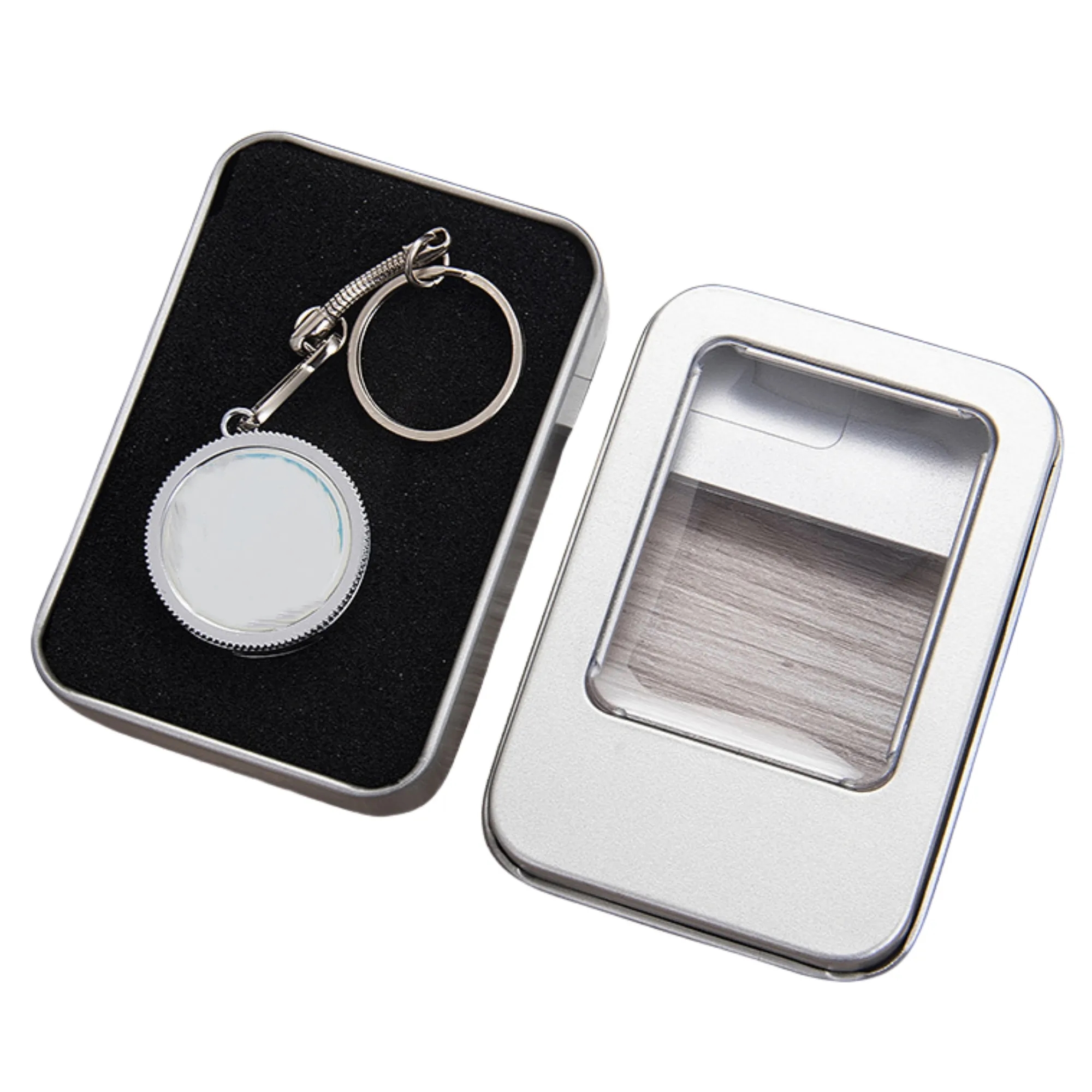 Custom Round School Emblem USB Flash Drive 2