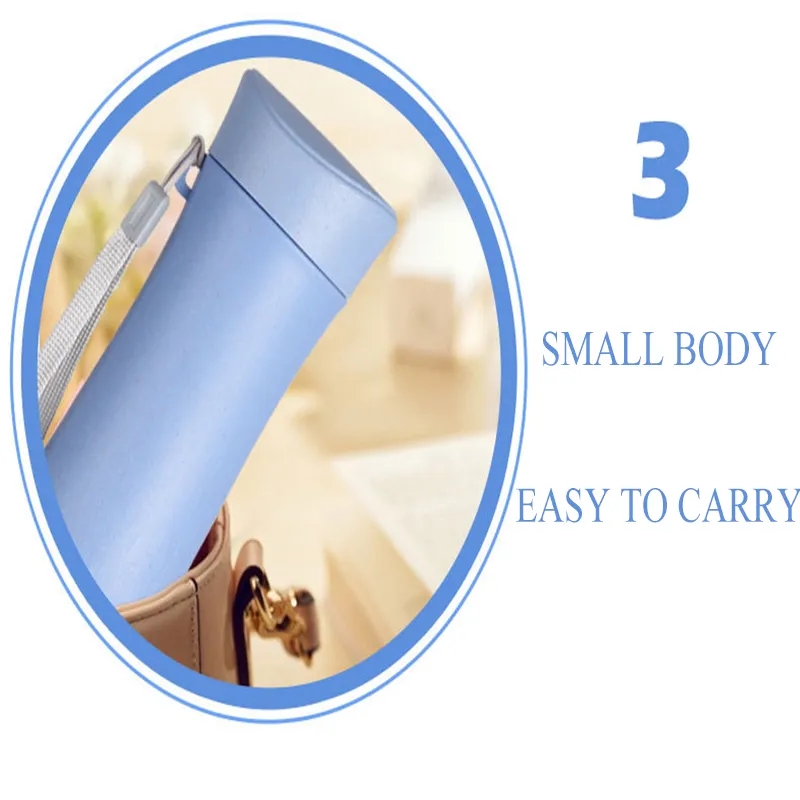 13oz Wheat Straw Water Bottle 2