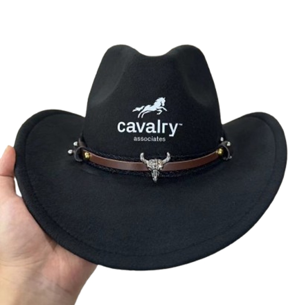 Exquisite Calf Head Cowboy Hat 7