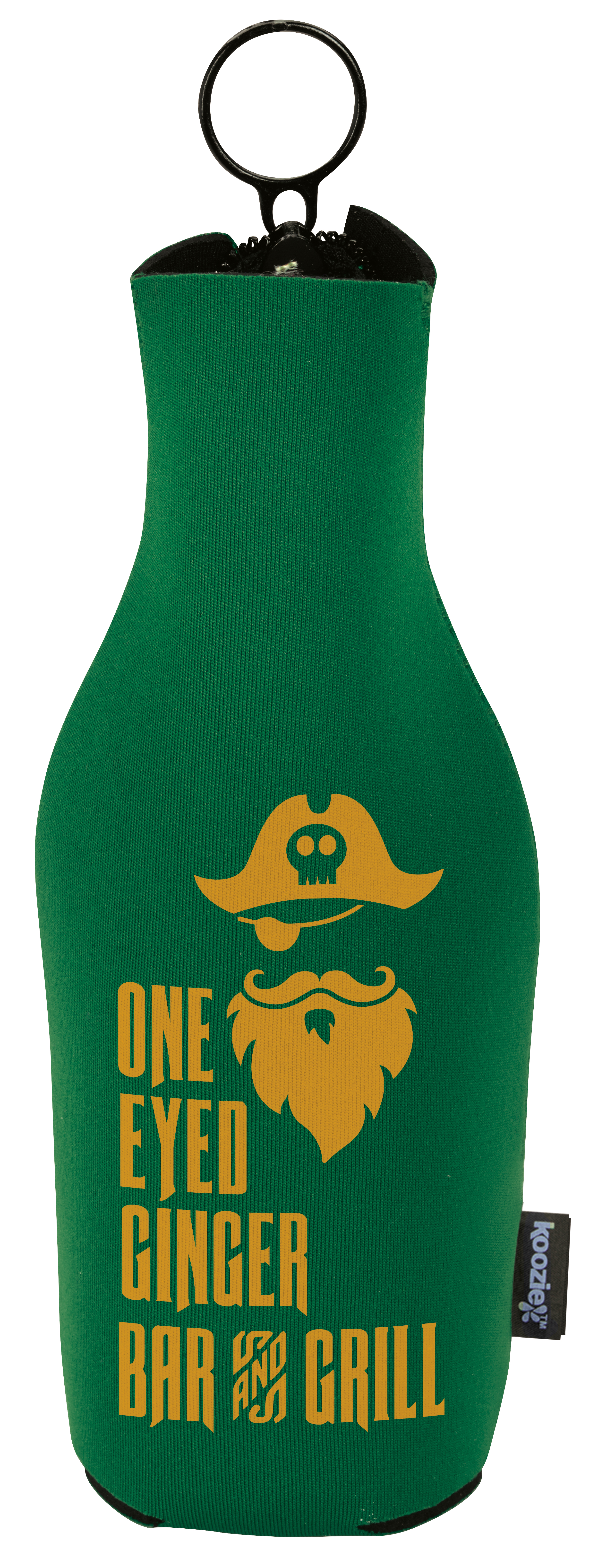 Koozie® Neoprene Zip-Up Bottle Cooler 12