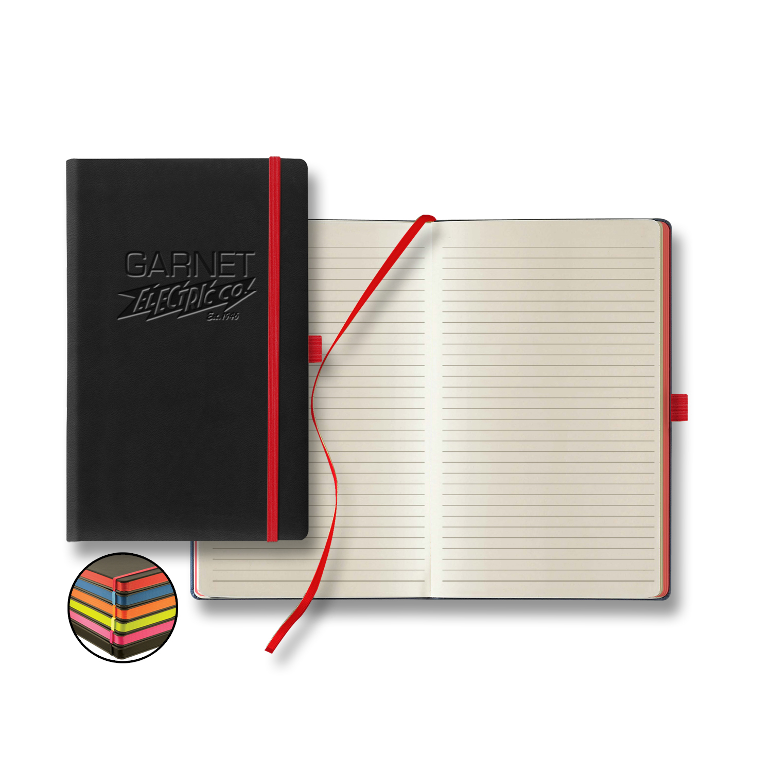 Castelli Tucson Edge Medio Lined Ivory Page Journal 2